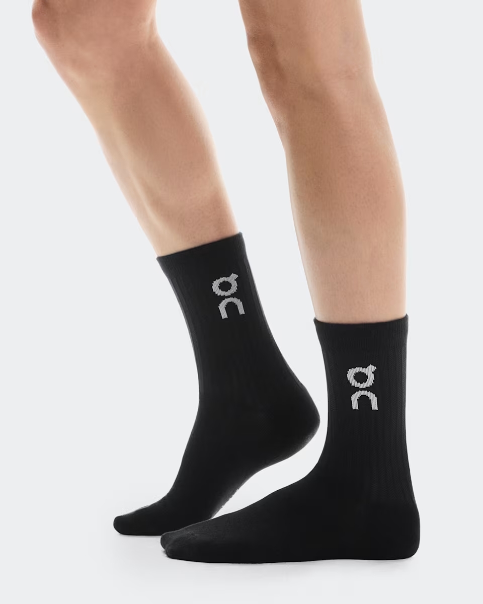 Meia On Brazil Logo Sock High Preta - 03 Pares 37 a 40
